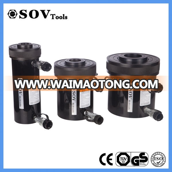 30ton Double Acting Hollow Plunger Hydraulic Cylinder