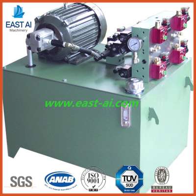 Automatic hydraulic oil cylinder pump station